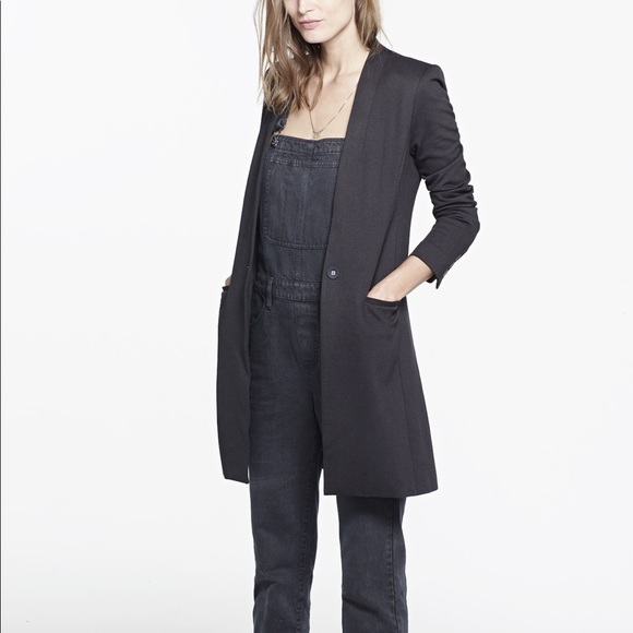 Madewell Jackets & Blazers - Madewell Black Blazer Coat